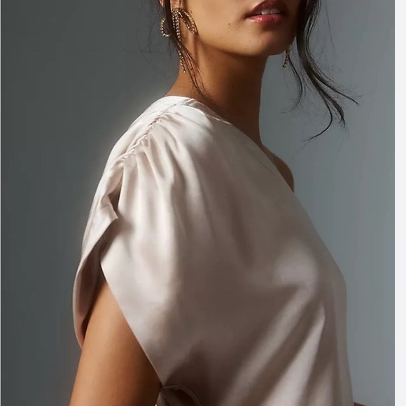 Anthropologie Porridge dress satin sz S - Picture 3 of 3